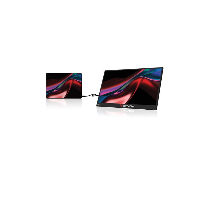 Verbatim PM-15 Full HD Monitor LIGHT - 15,6 pouces, Noir Verbatim PM-15 Full HD Monitor LIGHT - 15,6 pouces, Noir