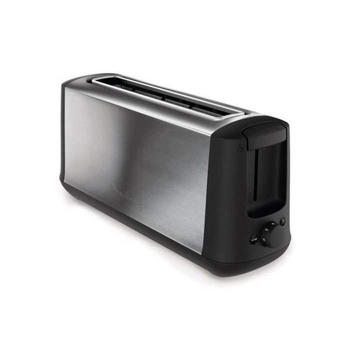 Moulinex LS340800 Tostatrice Subito 1000 W Noire Grille-pain Compact avec Chauffage Rapide et Tostage Uniforme Moulinex LS340800 Tostatrice Subito 1000 W Noire Grille-pain Compact avec Chauffage Rapide et Tostage Uniforme