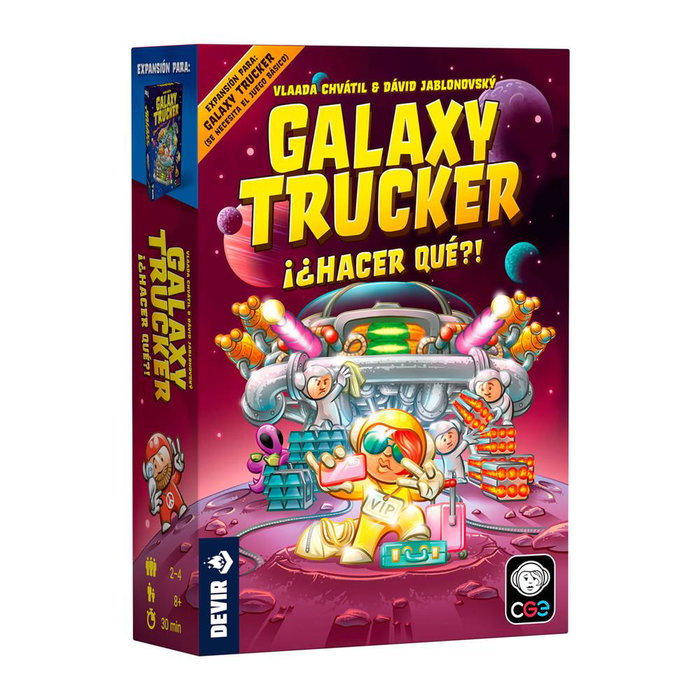 Devir Expansión Galaxy Trucker ¿¡Hacer qué?!