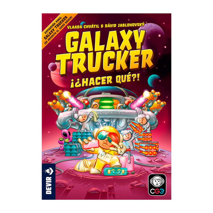 Devir Expansión Galaxy Trucker ¿¡Hacer qué?!