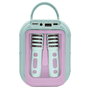 Lexibook Karaoke Disney Frozen Rechargeable avec Deux Microphones Sans Fil et Effets Lumineux - Lexibook - Btc030Fz - Pour Enfants Dès 6 Ans