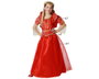 Atosa Déguisement Reine Rouge pour Fille (3-4 ans)