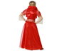 Atosa Déguisement Reine Rouge pour Fille (3-4 ans)