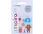 Innspiro Set de tampons acryliques Animaux 5,3x6cm