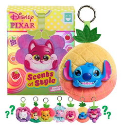 Just Play Disney Happy Haul Scents of Style - Assortiment de 8 boîtes aveugles de peluches en vinyle parfumées