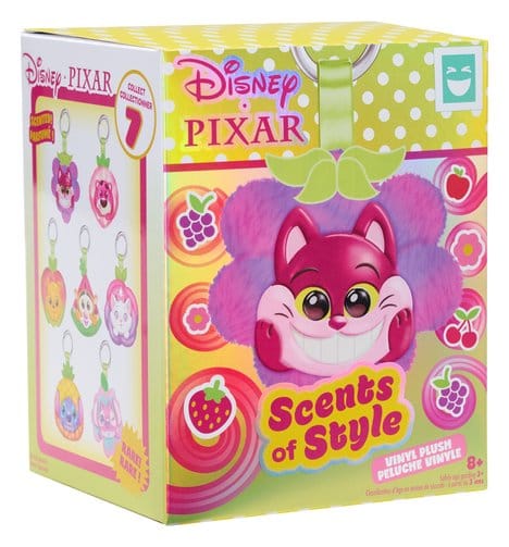 Just Play Disney Happy Haul Scents of Style - Assortiment de 8 boîtes aveugles de peluches en vinyle parfumées