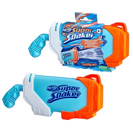 NERF Super Soaker Torrent F3889 Lanzador de Agua à Pompe pour Enfants dès 6 Ans, Facile à Remplir et Utiliser, Multilingue (Anglais, Français, Allemand, Italien, Espagnol)