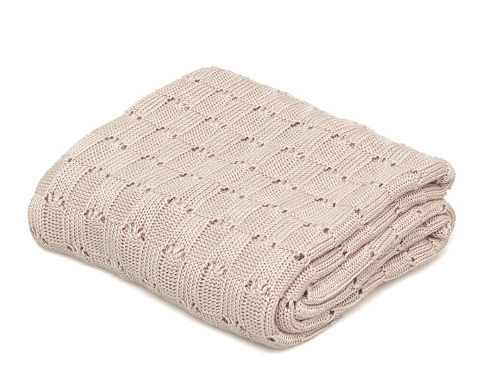 KioKids Couverture en Bambou Beige