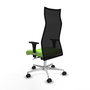 Piqueras y Crespo Chaise de Bureau Albacete Pistache et Noir