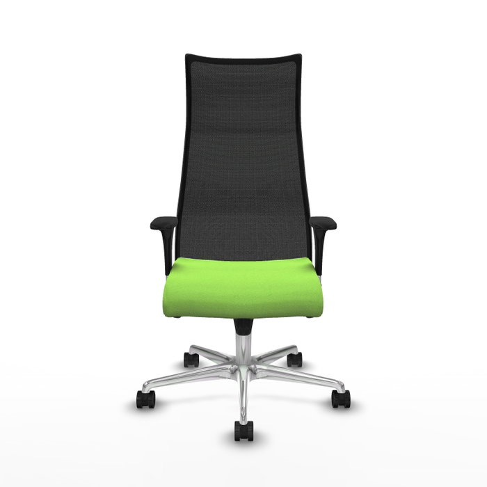 Piqueras y Crespo Chaise de Bureau Albacete Pistache et Noir