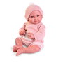 Muñecas Antonio Juan Poupée Reborn Luca en Maille avec Ensemble et Bonnet Rose - Réf. 80324 - Pour Adolescents et Adultes