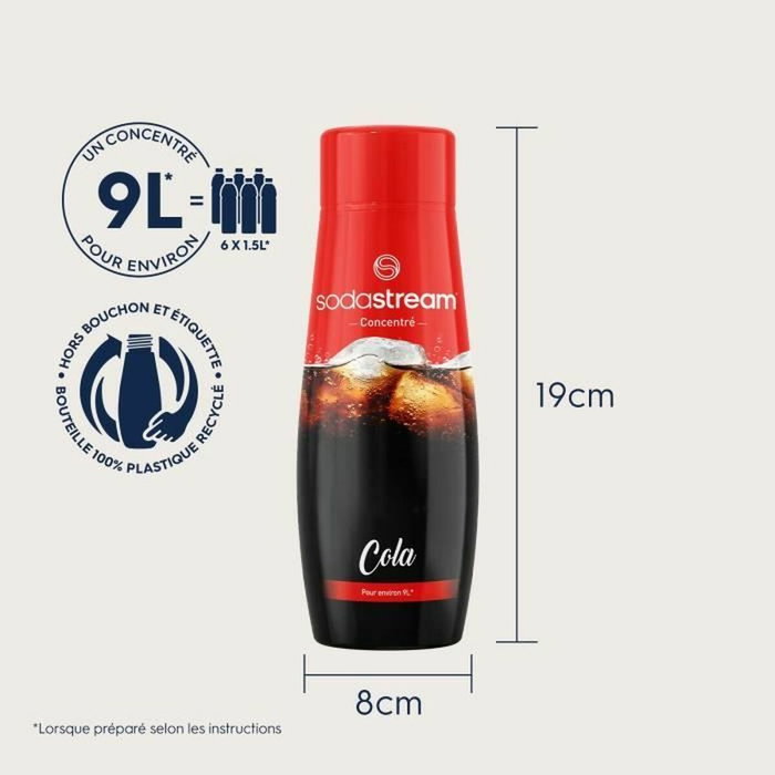 Sodastream Lot de 6 concentrés Cola 440 ml