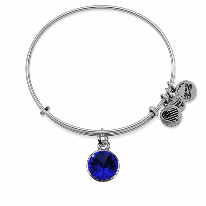 Alex And Ani Pulsera Bleu Brillant Ajustable Alex And Ani Pulsera Bleu Brillant Ajustable