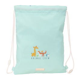 Sac à dos serré par des ficelles Safta Pandi Bleu 26 x 34 x 1 cm