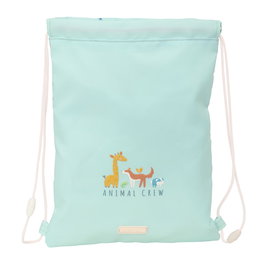 Sac à dos serré par des ficelles Safta Pandi Bleu 26 x 34 x 1 cm