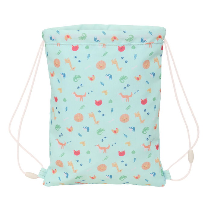 Sac à dos serré par des ficelles Safta Pandi Bleu 26 x 34 x 1 cm Sac à dos serré par des ficelles Safta Pandi Bleu 26 x 34 x 1 cm