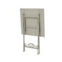 Basics Table pliante bistro Marrakech en métal et mosaïque pour extérieur 58 x 58 x 76 cm