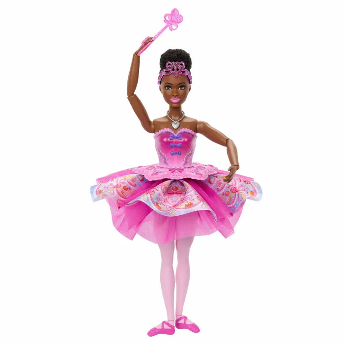 Mattel Barbie Poupée Dragée dans Casse-Noisette avec tutu transformable Mattel Barbie Poupée Dragée dans Casse-Noisette avec tutu transformable