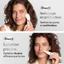 Braun Face SE810 - Épilateur visage 2-en-1 Wet & Dry avec brosse nettoyante