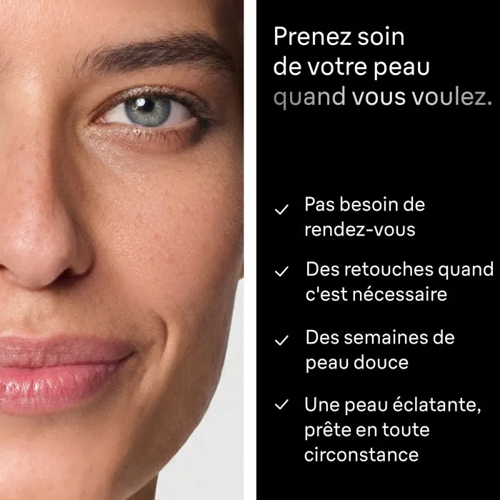 Braun Face SE810 - Épilateur visage 2-en-1 Wet & Dry avec brosse nettoyante