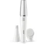 Braun Face SE810 - Épilateur visage 2-en-1 Wet & Dry avec brosse nettoyante