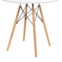 BigBuy Home Table Ronde Blanc Naturel
