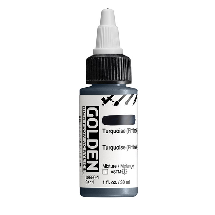 Golden High Flow Turquoise (Thalo) 30 ml Golden High Flow Turquoise (Thalo) 30 ml