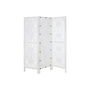 Paravent Home ESPRIT Blanc Bois de manguier Miroir 152 x 2 x 182 cm