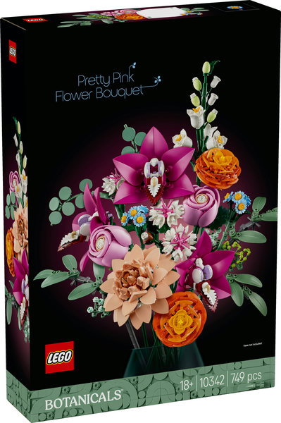 LEGO Ramo de Flores Fantasía en Rosa Botanical 10342 LEGO Ramo de Flores Fantasía en Rosa Botanical 10342