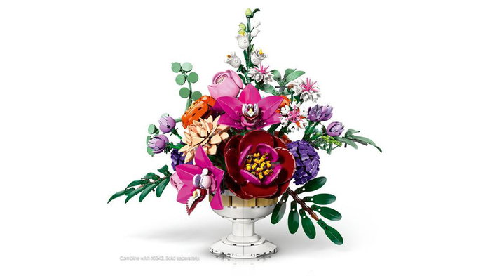 LEGO Ramo de Flores Fantasía en Rosa Botanical 10342 LEGO Ramo de Flores Fantasía en Rosa Botanical 10342