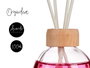 Acorde Mikado Parfum d'intérieur Orquidea 100 ml avec bâtonnets en verre et bois 5,5x21,3x5,5 cm Rose (Set de 12)