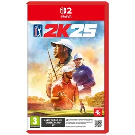 2K Games PGA TOUR 2K25 - Jeu Nintendo Switch - Simulation de golf avec les championnats majeurs et multijoueur