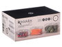 Kinvara Set de 3 Organisateurs Réfrigérateur Aro Blanc 31x14x21 cm Plastique PET et PP (Set de 6)