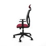 Piqueras y Crespo Chaise de Bureau Motilla Granate et Gris
