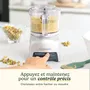 Cuisinart Hachoir électrique Pixie Chopper CCH32E 250 W Capacité 0.7 L - Compact et puissant avec lame réversible inox pour hacher, mixer et fouetter - Gris