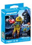 Playmobil Héros Robot 71837 - Figurine Robotique avec Lancer de Projectiles et Âge Recommandé +4 Ans