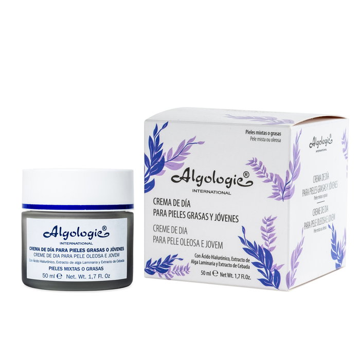 ALGOLOGIE Crème de jour pour peaux mixtes et grasses 50ml