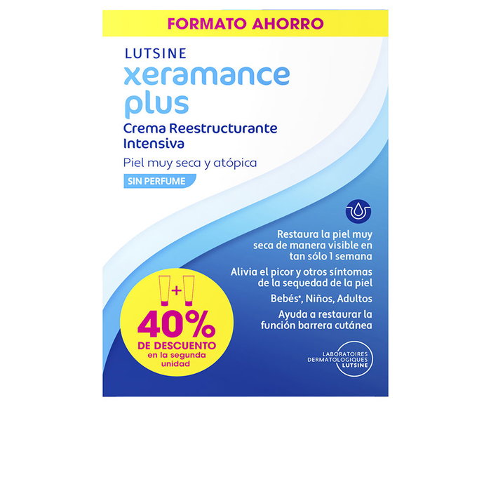 Lutsine E45 Pack 2 Crèmes Restructurantes Intensives XERAMANCE PLUS 100 ml Lutsine E45 Pack 2 Crèmes Restructurantes Intensives XERAMANCE PLUS 100 ml