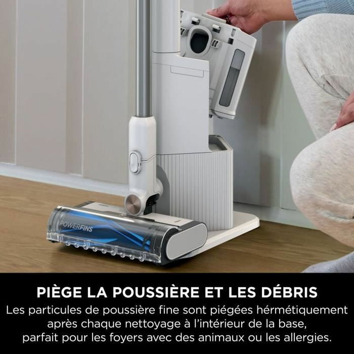 Shark BU3521EU - Aspirateur balai sans fil Blanc et bleu