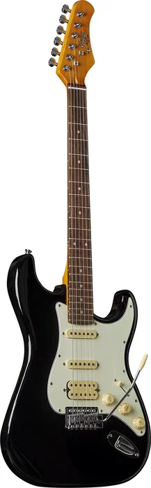 EKO Guitarra eléctrica Eko Starter ST350 HSS - Negra