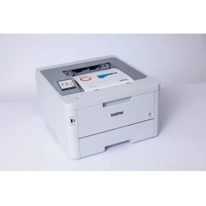 Brother HL-L8240CDW - Imprimante LED couleur multifonction 30 ppm - Recto-verso automatique, Wi-Fi, Ethernet, écran 6,8 cm, compatible AirPrint