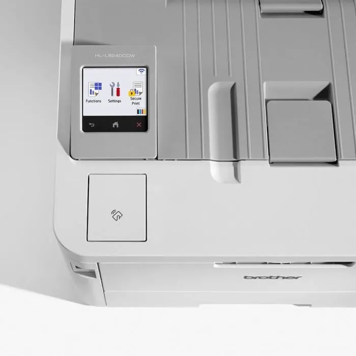 Brother HL-L8240CDW - Imprimante LED couleur multifonction 30 ppm - Recto-verso automatique, Wi-Fi, Ethernet, écran 6,8 cm, compatible AirPrint