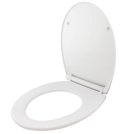 Gifont Abattant de WC universel en PP avec fermeture progressive