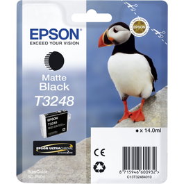 Epson Cartouche d'encre T3248 Noir mat