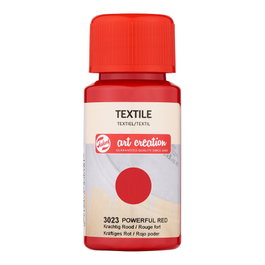 Talens Art Creation Peinture Textile Rouge Puissance 50 ml
