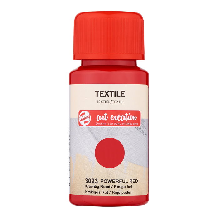 Talens Art Creation Peinture Textile Rouge Puissance 50 ml Talens Art Creation Peinture Textile Rouge Puissance 50 ml