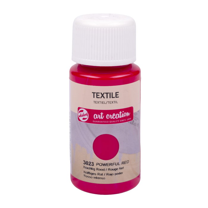 Talens Art Creation Peinture Textile Rouge Puissance 50 ml Talens Art Creation Peinture Textile Rouge Puissance 50 ml