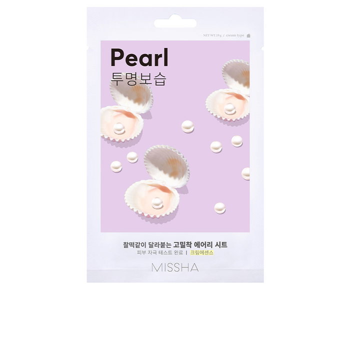Missha Airy Fit Sheet Mask Pearl 1 unité Missha Airy Fit Sheet Mask Pearl 1 unité