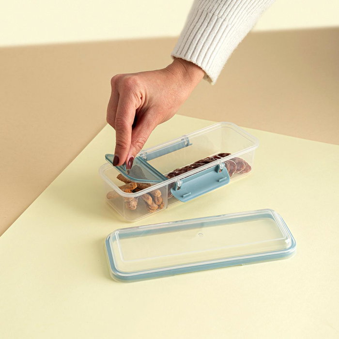 Quid Récipient Hermétique Plastique Minimal 19x8x6 cm Beige Quid Récipient Hermétique Plastique Minimal 19x8x6 cm Beige