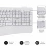 clavier et souris Subblim SUBKBC-DCOPW1 Blanc Espagnol Espagnol Qwerty QWERTY